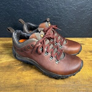 Merrell Chameleon Arc Traveler Acorn Brown Leather Hiking Shoes W 7.5 Vibram